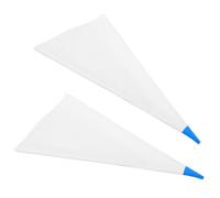 Homoyoyo 2pcs Pvc Tile Grout Bag with Fine Tip for Epoxy and Mortar Piping, Large Capacity Masonry Grout Filling Tool Suitable for Floor Tile and Concrete Applications