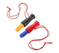 Homoyoyo 2pcs Realistic Duck Call Whistle Plastic Outdoor Bird Caller for Hunting Camping Wildlife Photography Versatile Survival Whistle with Authentic Sound Simulation