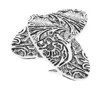 Homoyoyo 2pcs Retro Sweater Cape Clips: Vintage Cardigan Clips - Dress Cinch Clasp - Stylish Shawl Collar Clasps for Women’s Dresses Coats Sweaters Cardigans