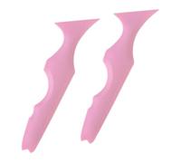 Homoyoyo 2pcs Reusable Eyeliner Stencil Silicone Makeup Tool Eyeshadow Eyebrow Stencils Eyeliner Template for Eyes Makeup Aid