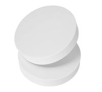Homoyoyo 2pcs Round Foam Discs Polystyrene Foam Circles for DIY Arts Creative Modeling and Craft Decorations Lightweight and Smooth Surface for Endless Artistic Potential
