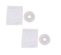 Homoyoyo 2pcs Self-Adhesive Mosquito Window Screen Mesh Netting, 130x150cm White DIY Protection Curtain, Easy Installation for Summer Window Netting