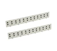 Homoyoyo 2pcs Silicone Conductive Rubber Key Pads for Electronic Piano and Digital Piano Keyboard Repair, 12-key Contact Strips with High Sensitivity, Easy DIY Installation for Home