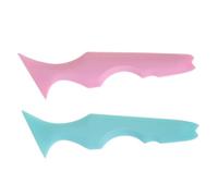 Homoyoyo 2pcs Silicone Eyeliner Stencil Eyeliner Tool Makeup Guide Template Ruler for Beginners Application