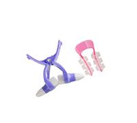 Homoyoyo 2pcs Silicone Nose Clip and Nose Pad Set up Shaping Aids Straightening Corrector Beauty Tool for Women and Men