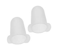 Homoyoyo 2pcs Silicone Piping Nozzle Covers for Cake Decorating Medium Tip Protectors with Strong Adsorption Prevent and Keep Workstation Clean Baking Tool for Pastry and Dessert Makers