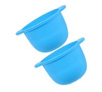 Homoyoyo 2pcs Silicone Wax Warmer Liner 300ml Round Base Silicone Wax Bean Bowl for Hair Removal Professional Waxing Machine Replacement Parts