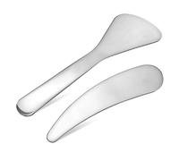 Homoyoyo 2pcs Skincare Eye Cream Scoop Portable Cosmetic Tools for Facial Care Easy to Use Ergonomic Design Reusable Makeup Applicator