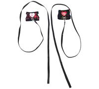 Homoyoyo 2pcs Small Pet Harness and Leash Rabbit Leash and Harness Lightweight Adjustable Design for Guinea Pig and Hamster Pet Chest Strap for Outdoor Use