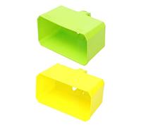 Homoyoyo 2pcs Snow Brick Model Diy Castle Foundation Brick Molds Tough Sand Snow Playset Random Color