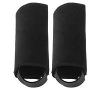 Homoyoyo 2pcs Soft Silicone Walker Handle Wrap Cushions Arched Ergonomic Forearm Pad and Fine Anti-slip Pattern for Seniors Shock Absorption and Secure Grip for Indoor Rehabilitation Use