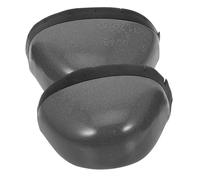 Homoyoyo 2pcs Steel Toe Caps Safety Shoe Covers with Puncture and Static Protection Heavy Duty Guard Inserts for Men and Women Work Footwear Comfortable Breathable Fit Silver