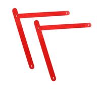 Homoyoyo 2pcs Step Ladder Support Hinges Metal Folding Ladder Replacement Brackets 56cm for Repair and Maintenance