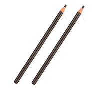 Homoyoyo 2pcs Sweatproof Eyebrow Pencil Deep Brown Peeloff Design Smudgeproof Microblading Makeup Pen for Women Natural Defined Brows