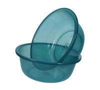 Homoyoyo 2pcs Thickened Plastic Basin for Washing up Bowls Kitchen Utility Sink and Bathroom Sinks Foot Soaking Basin Household Wash Tub Plastic Face Cleaning for Hand Wash