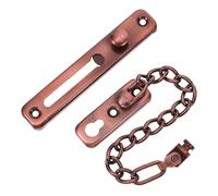 Homoyoyo 2pcs Thickened Stainless Steel Anti-Theft Door Chain Lock for Hotel Apartment Front Door Security Latch Guard with Polished Scratch-Resistant Surface Fit for Home Interior