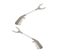 Homoyoyo 2pcs Trash Grabber Tool Flexible Hand Grabber for Items for Seniors and Elderly to Pick up Litter and Garbage Easily from Long Reach