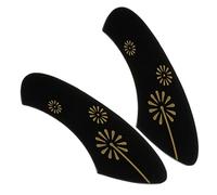 Homoyoyo 2pcs Ukulele Pickguard Board Celluloid Anti-scratching Protective Scratch Plate Impact Protection for Acoustic Ukulele Accessories Suitable for Beginners and Players