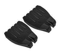 Homoyoyo 2pcs Universal Wheelchair Footrests Replacement Pedals Sturdy Elevating Leg Rest Footplates Portable Mobility Aid Accessories for Adult Wheelchair Users