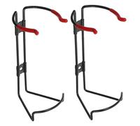 Homoyoyo 2pcs Wall Mount Bracket Universal Steel Holder for 1kg Extinguishers Screws Suitable for Home Car and Truck Use