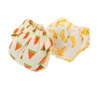 Homoyoyo 2pcs Washable Small Animal Diapers for Hamsters and Fancy Rats, Adjustable Cotton Pet Diapers with Leakproof Absorbent Design, Tailored Fit for Frequent Travel and Social
