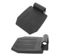 Homoyoyo 2pcs Wheelchair Footrest Replacement Ergonomic Leg Rest Pedals Lightweight Safety Support for Elderly Disabled Athletes Compatible with Wheelchair Brands