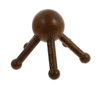 Homoyoyo 2pcs Wooden for Scalp Relaxation Natural Chicken Wing Compact Design Lymph for Improved Health Self-Care Tool