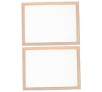 Homoyoyo 2pcs Wooden Paper Making Screen Kit DIY Papermaking Mould Frame for Crafting Engaging Family Projects Cultural Discovery Activities