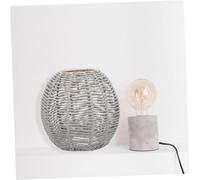 Homoyoyo 2pcs Woven Pendant Lamp Shades Imitation Jute Rope Rustic Ceiling Light Covers for Kitchen Dining Living Home Decor