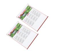 Homoyoyo 2Pcs Year Snake Lunar Year Hanging Calendar Faux Rattan Wall Scroll Family Organizer Home Office Restaurant