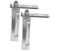 Homoyoyo 2pcs Zinc Alloy Refrigerator Door Hinges with Precise Positioning Commercial Freezer Pivot Replacement for Fridge and Freezer Doors Durable Resistant Refrigerator Accessories