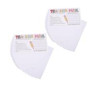 Homoyoyo 2set Teacher Parent Conference Cards for Elementary School Classroom, Streamlining Parent Communication with Easy Writing Cardboard Note Cards and Students