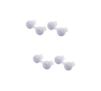 Homoyoyo 2sets Mini Nasal Device for Buds Stopper Clips White Air Purifier for Included Easy to Use Clean Portable Case for Travel 2pcs*2