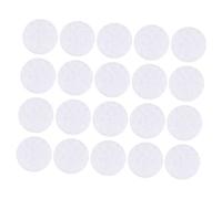 Homoyoyo 3 Packs Round Filter Cotton Pads Cotton Core Filters Replacement for Beauty Machine Supplies Dust Resistant Microdermabrasion and Tip Cleaning Accessories