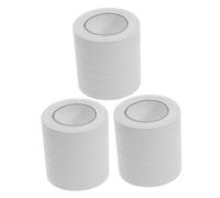 Homoyoyo 3 Rolls PVC Skirting Board Self-Adhesive Flexible Molding Trim Stick on Baseboard Wall Decals Peel and Stick, White Wood Grain Medium Size 12cm x 5m for Living Room Hallway Decoration