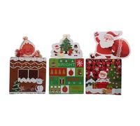 Homoyoyo 3 Sets Christmas Money Box Surprise Pull out Card Holder Box for Xmas Holiday Decorations Cash Holder