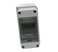 Homoyoyo 3 Way Power Distribution Box IP65 Waterproof Cover Window ABS PC Material Circuit Breaker Protection Indoor Outdoor Electrical Enclosure