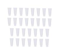 Homoyoyo 30 Pcs Travel Empty Squeeze Bottles Frosted Cosmetic Containers for Creams Liquids Reusable Subpackaging Dispensers for Hand Cream Shampoo and Toiletries