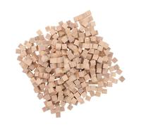 Homoyoyo 300pcs Natural Wooden Cubes Small Pine Wood Blocks for Arts Crafts DIY Projects Creative Expression Early Educational with Compact Design