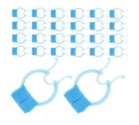 Homoyoyo 30pcs Blue Respiratory Training Nose Clips for Swimming and Pulmonary Function Testing, Practical Nasal Clamp for ’s Breathing Exercise and Outdoor Water Sports