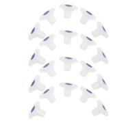 Homoyoyo 30pcs Chemistry Lab Dust Plug for Funnel, Pe Polyethylene Material with Advanced Dust Protection and Chemical Resistance, Lab Stopper Accessory for Analytical Processes