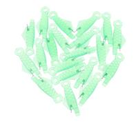 Homoyoyo 30pcs Fish Mouth Sewing Machine Needle Threader Compact Durable Plastic Threading Tool for Cross Stitches Embroidery Sewing Crafts Portable Lightweight DIY Accessory