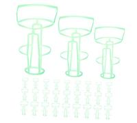 Homoyoyo 30pcs Iv Bottle Net Cover for Infusion and Saline Bottles Soft Skin-Friendly Plastic Mesh Holder with Secure Fit Compatible with Drip Equipment Easy to Use for Patient Care