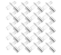 Homoyoyo 30pcs Mini Empty Lip Gloss Tubes 1.2ml Refillable Lip Balm Containers Wand Plastic Bottles for DIY Lipstick Travel and Party Use