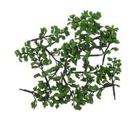 Homoyoyo 30pcs Miniature Plastic Model Trees Use Artificial Landscape Trees for Diorama Architecture and Sand Table Scenes Green Miniature Plants for Creative Model Scenery and DIY Micro
