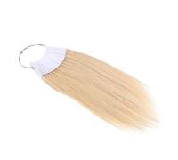 Homoyoyo 30pcs Real Hair for Testing Hair Dye Sample Pack Test Strands for Barber Salon Training Colors Samples
