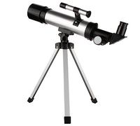 Homoyoyo 360/50mm Astronomical Refracting Telescope Tripod 90x Zoom Monocular for Children Beginners Outdoor Star Gazing Toy Sr4mm and H20mm Eyepieces and 3x Barlow Lens Random Style