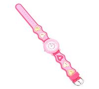Homoyoyo 3D Cartoon Heart Silicone Kids Watch Pink Glitter Waterproof Wristwatch for Boys and Girls Adorable Children’s Timepiece