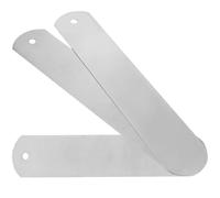 Homoyoyo 3pcs Aluminium Straight Sock Jigs Straight Sock Board Lightweight Never Warp Round Hole Metal Pressing for Sublimation Work