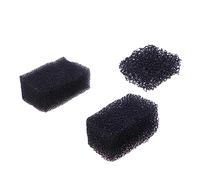 Homoyoyo 3pcs Black Blood Makeup Sponges Special Effect Stipple Sponge Set with Coarse, Fine, and Large Pores for Halloween Face Paint and Body Art